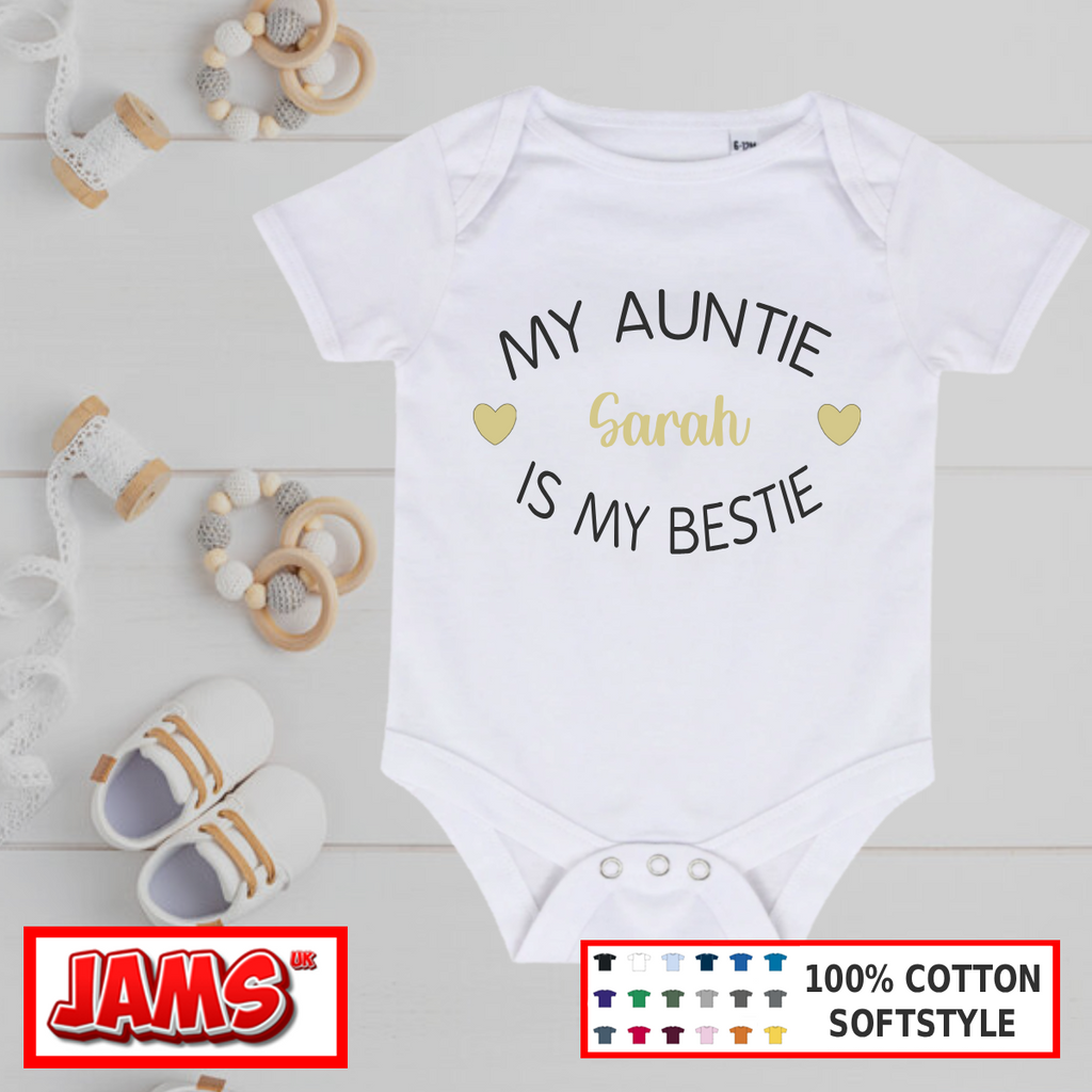 Personalised Baby Grow – Any Name & Relationship – Baby Grow