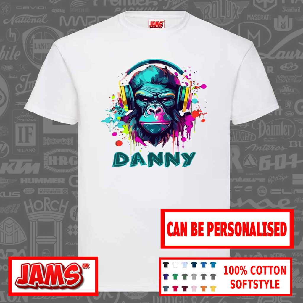 Ape Headphones T Shirt