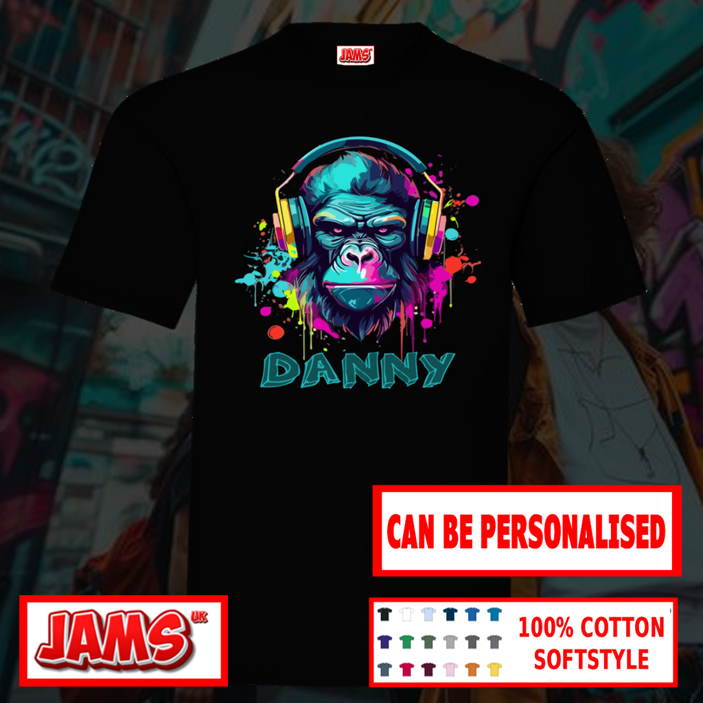 Ape Headphones T Shirt
