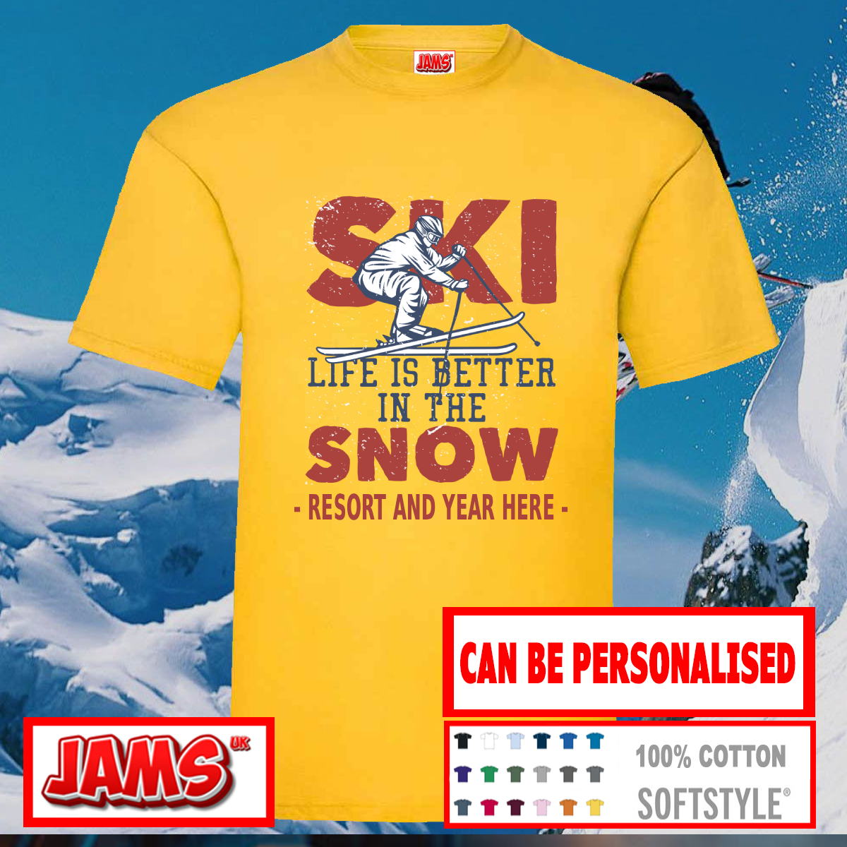 Ski Life Is Better T Shirt