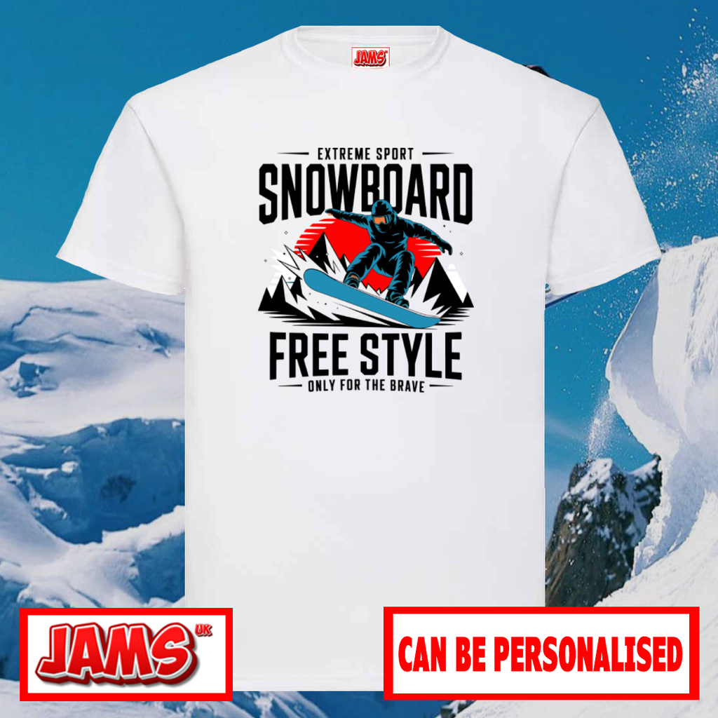 Snowboarding T Shirt