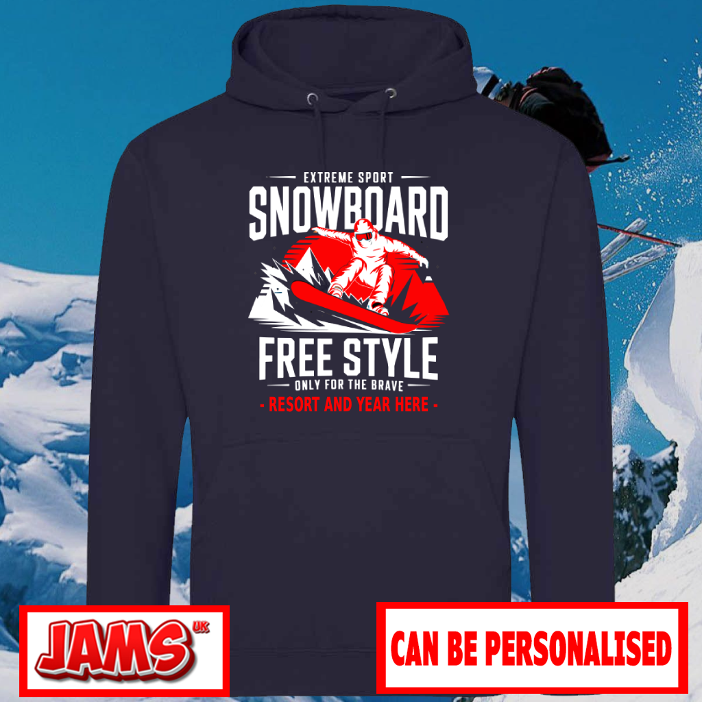 Snowboarding Hoodie