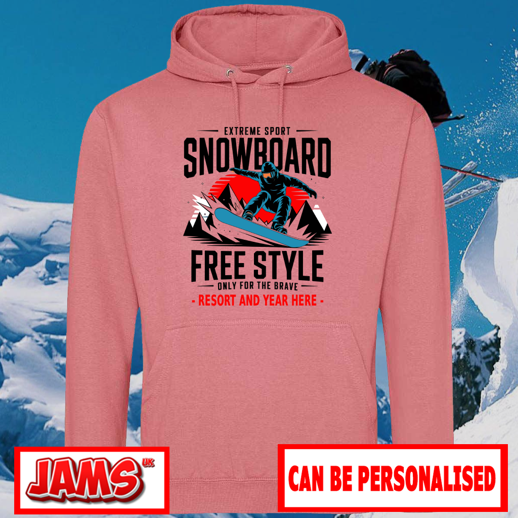Snowboarding Hoodie