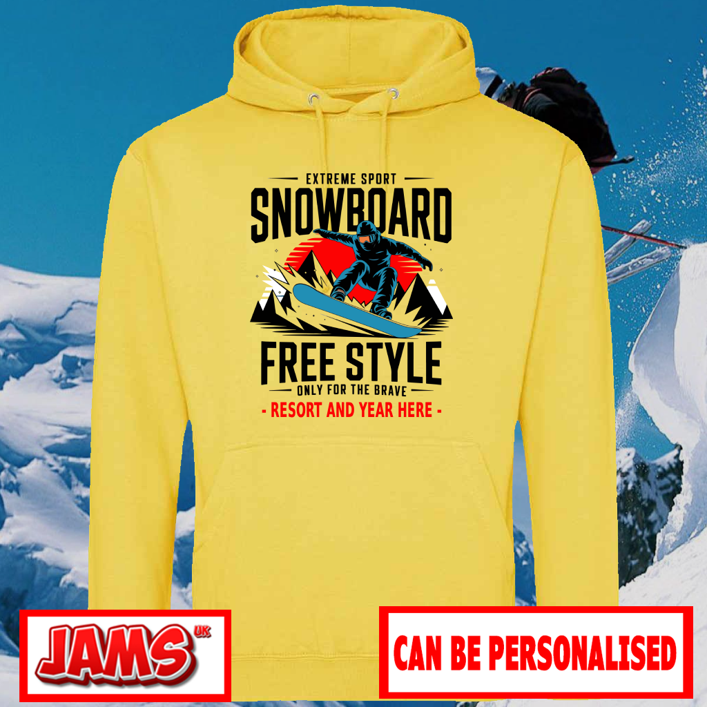 Snowboarding Hoodie