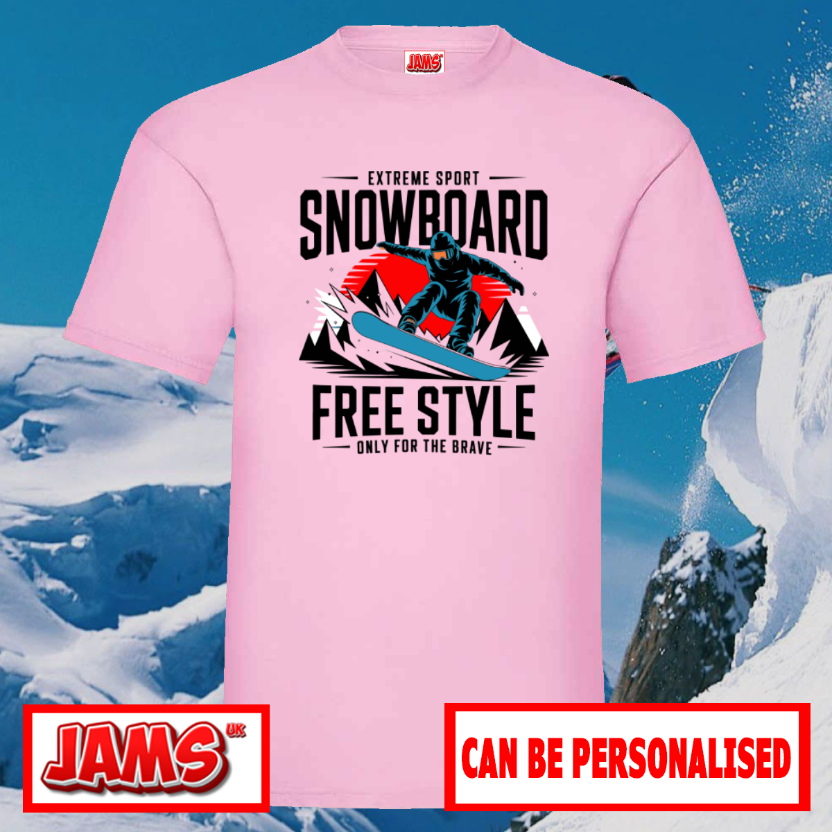 Snowboarding T Shirt
