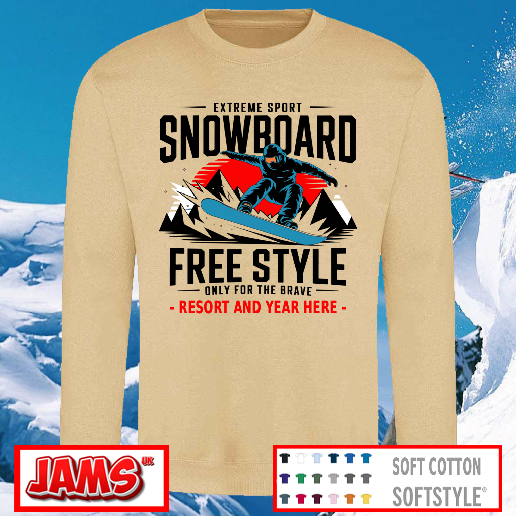Snowboarding Sweatshirt