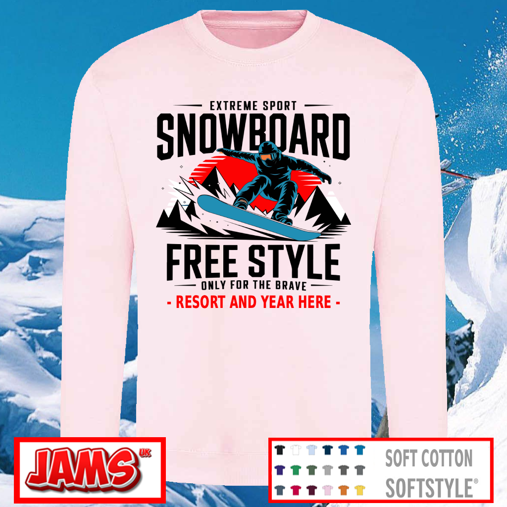 Snowboarding Sweatshirt