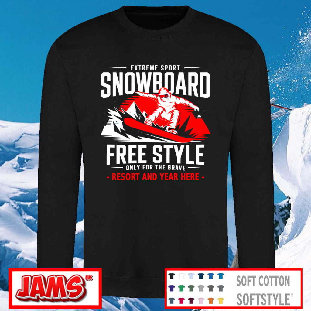 Snowboarding Sweatshirt