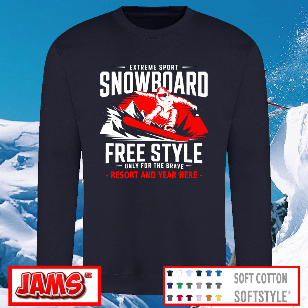Snowboarding Sweatshirt