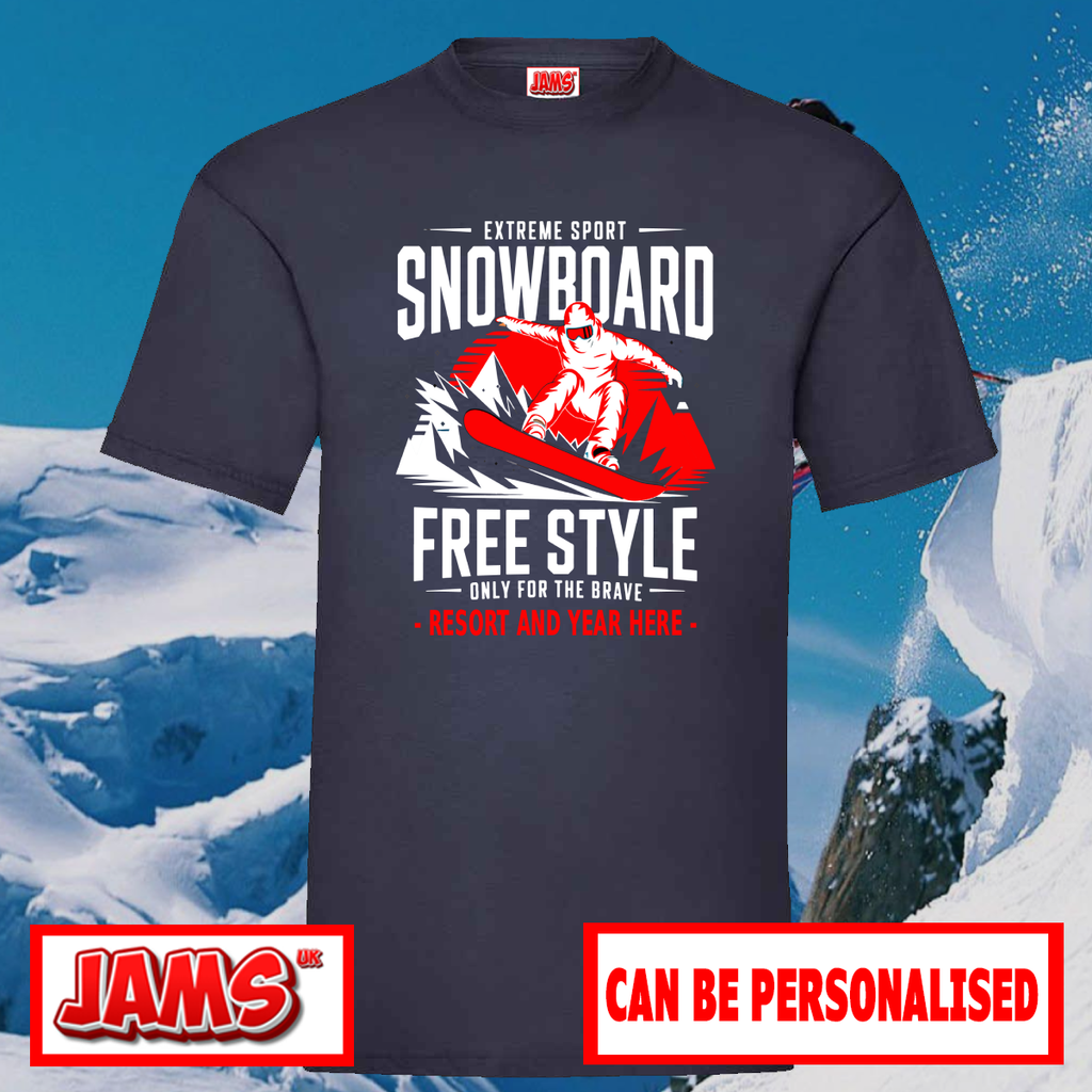 Snowboarding T Shirt