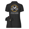 Personal Trainer Polo With Your Logo Front & Back - Ladies Fit