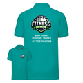 Personal Trainer Polo With Your Logo Front & Back - Mens Fit
