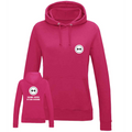 Personal Trainer Hoodie With Your Logo Front & Back - Ladies Fit