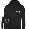Personal Trainer Hoodie With Your Logo Front & Back – Mens Fit