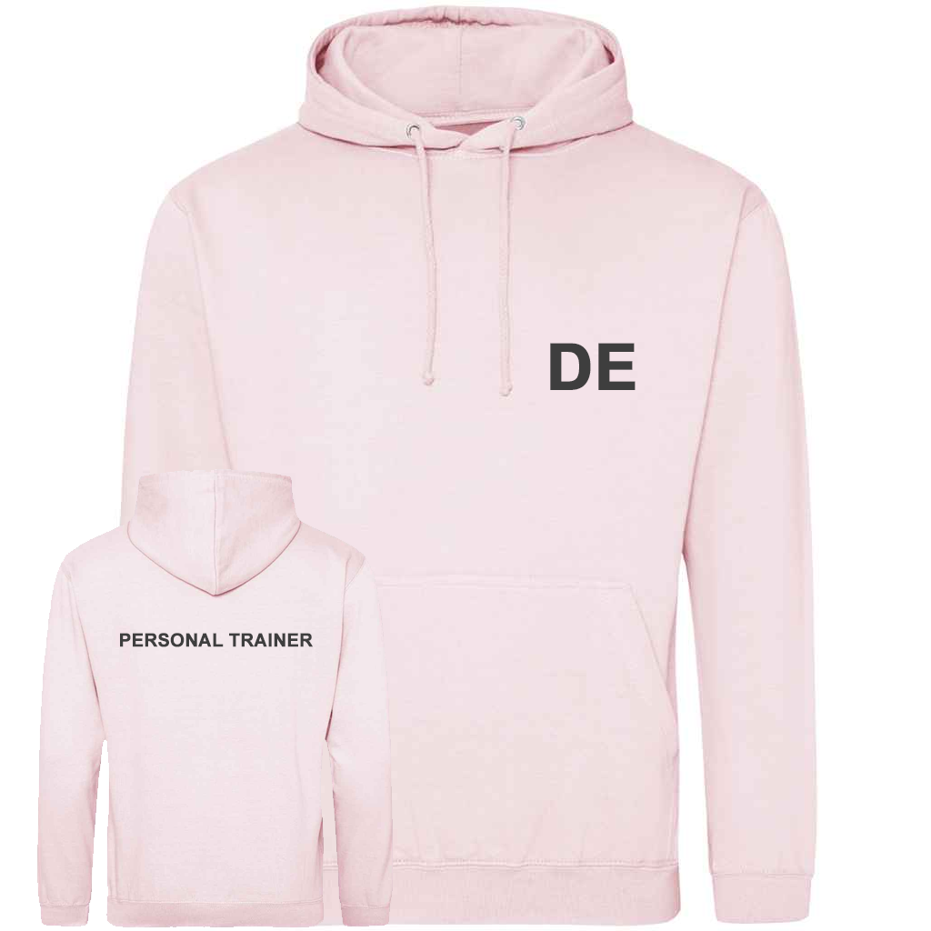 Personal Trainer Hoodie With Initials – Mens Fit