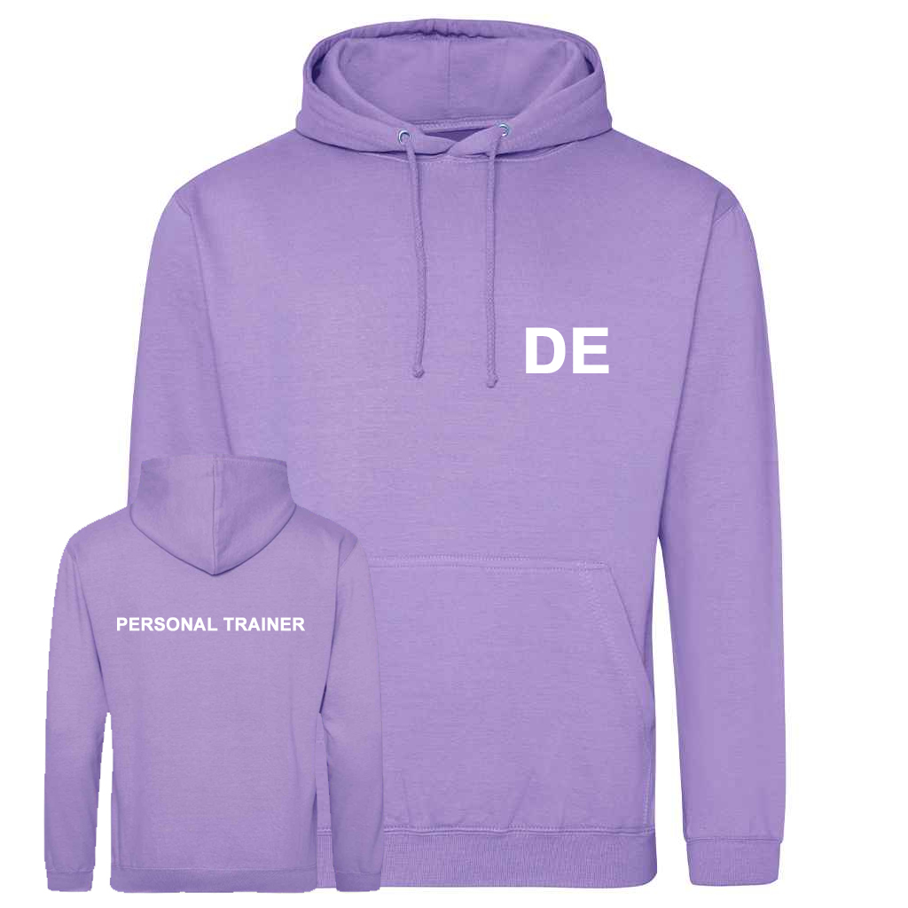 Personal Trainer Hoodie With Initials – Mens Fit