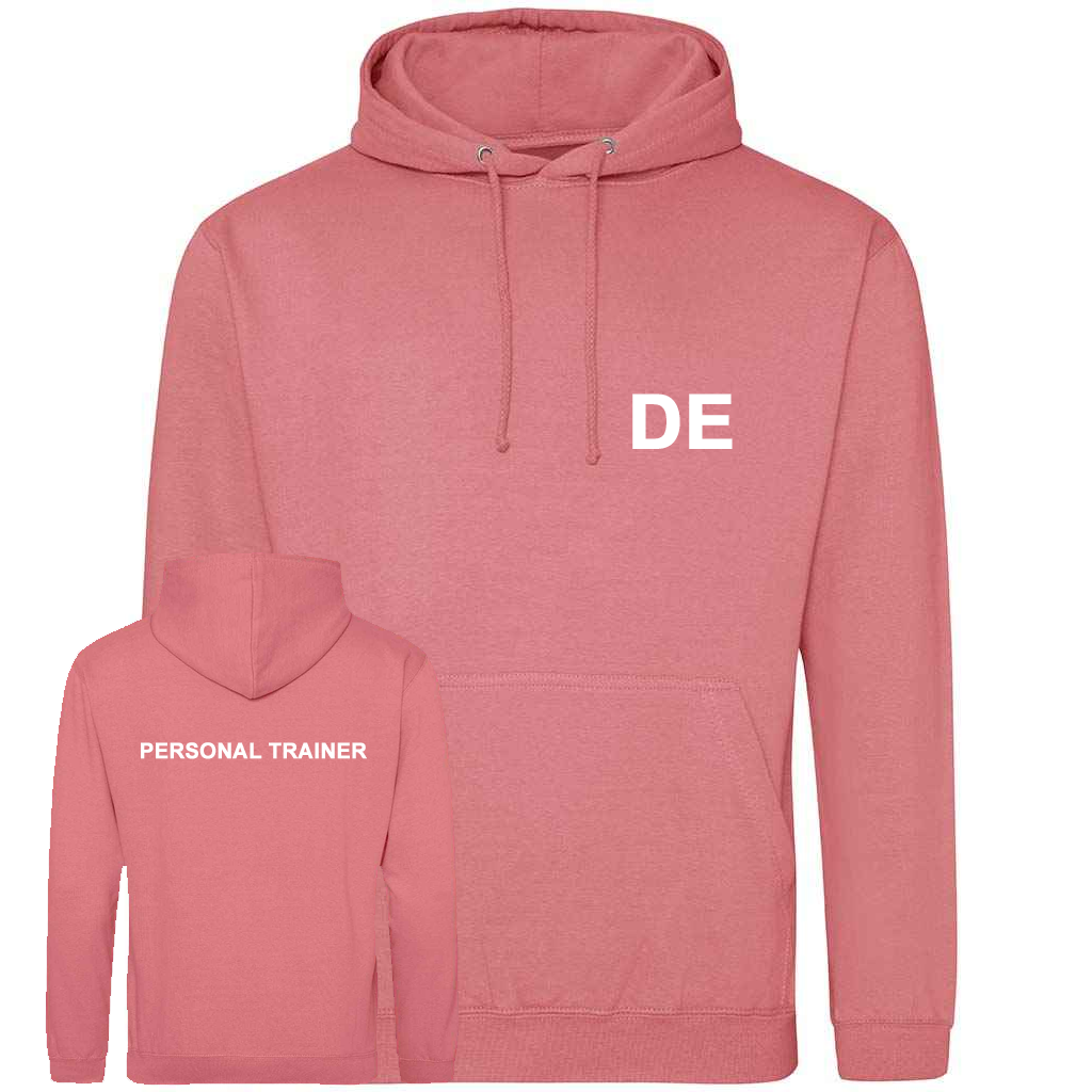Personal Trainer Hoodie With Initials – Mens Fit