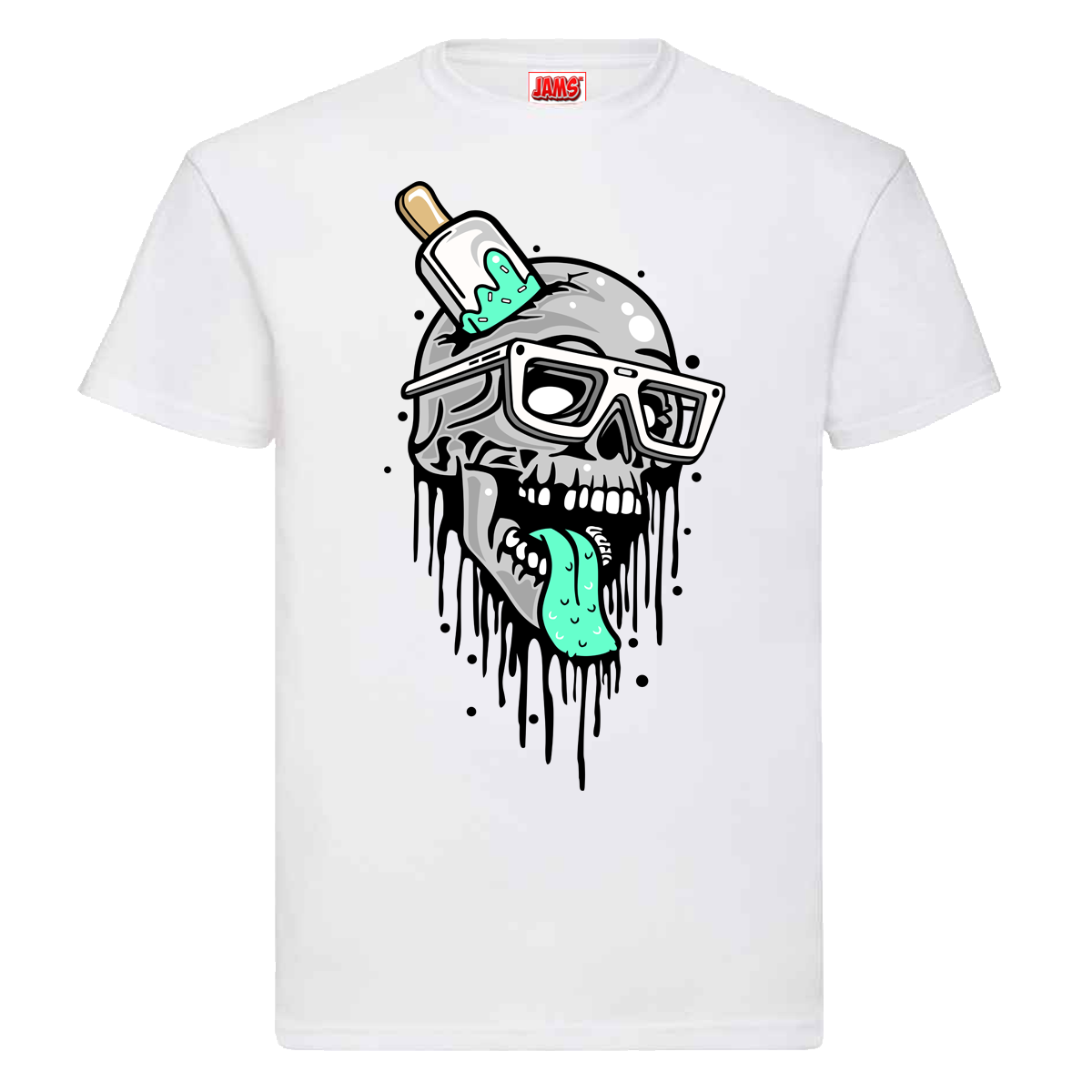 Glasses Skull T Shirt