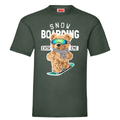 Snowboard Teddy T Shirt
