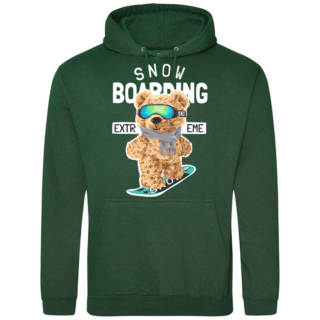 Snowboard Teddy Hoodie