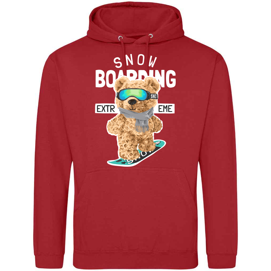 Snowboard Teddy Hoodie
