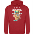 Snowboard Teddy Hoodie