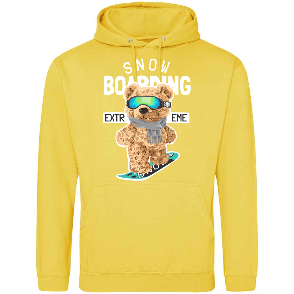 Snowboard Teddy Hoodie