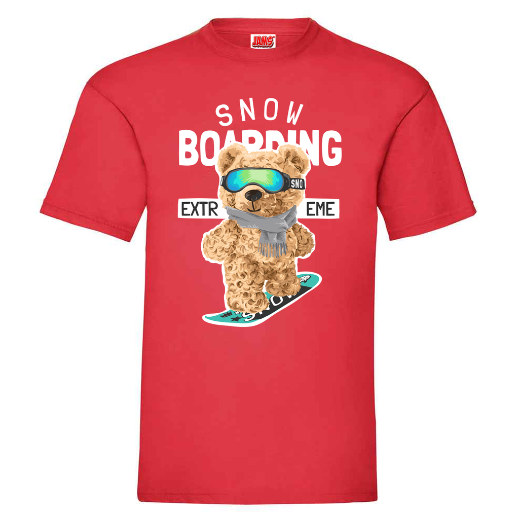Snowboard Teddy T Shirt