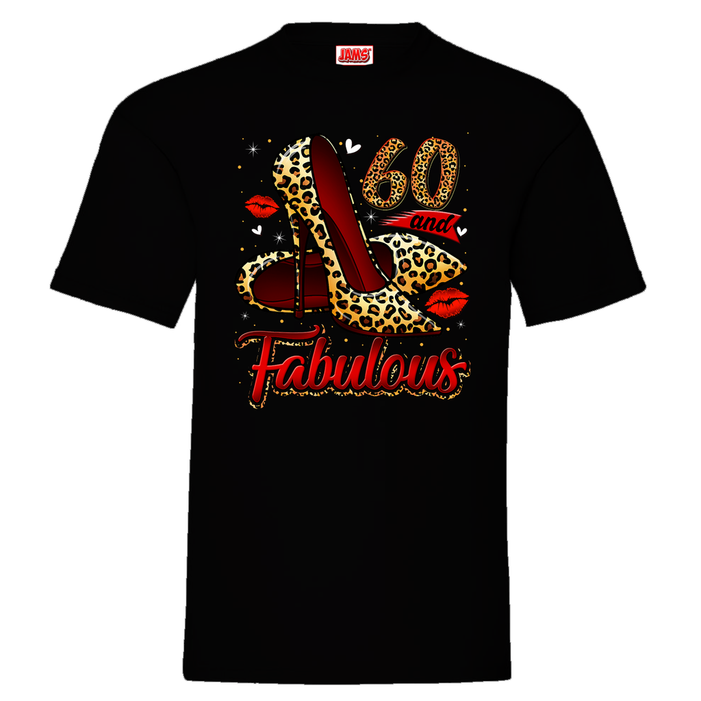 60th Birthday Tee - Fabulous