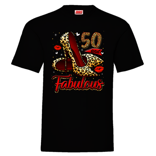 50th Birthday Tee - Fabulous