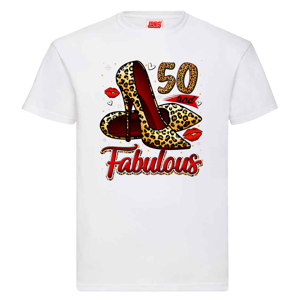 50th Birthday Tee - Fabulous