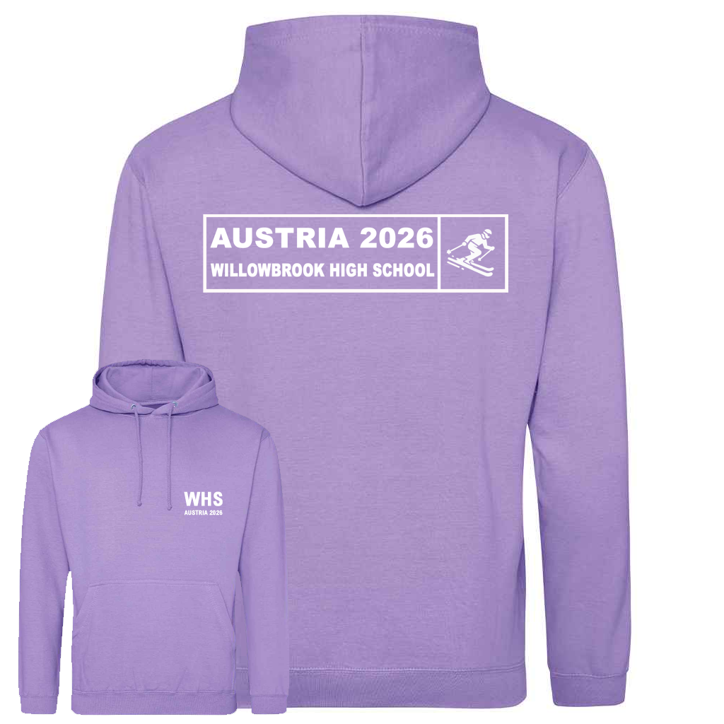 School Trip Ski Hoodie - Box Design
