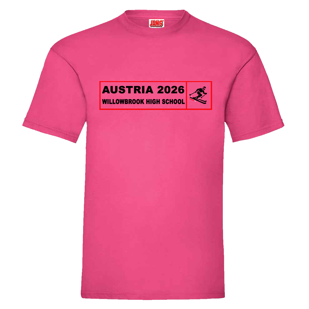 School Trip Ski T Shirt - Box Design