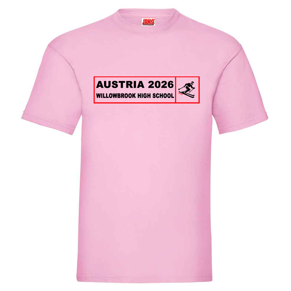 School Trip Ski T Shirt - Box Design