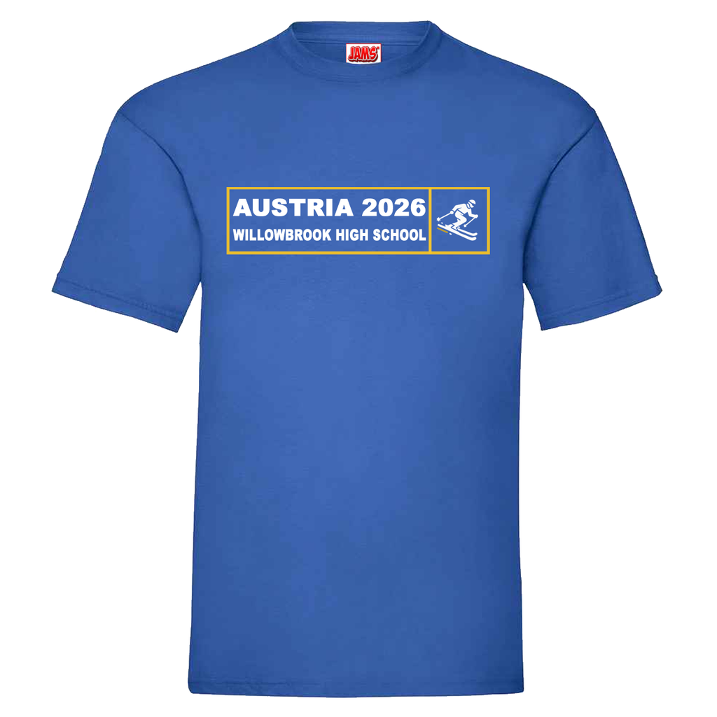 School Trip Ski T Shirt - Box Design