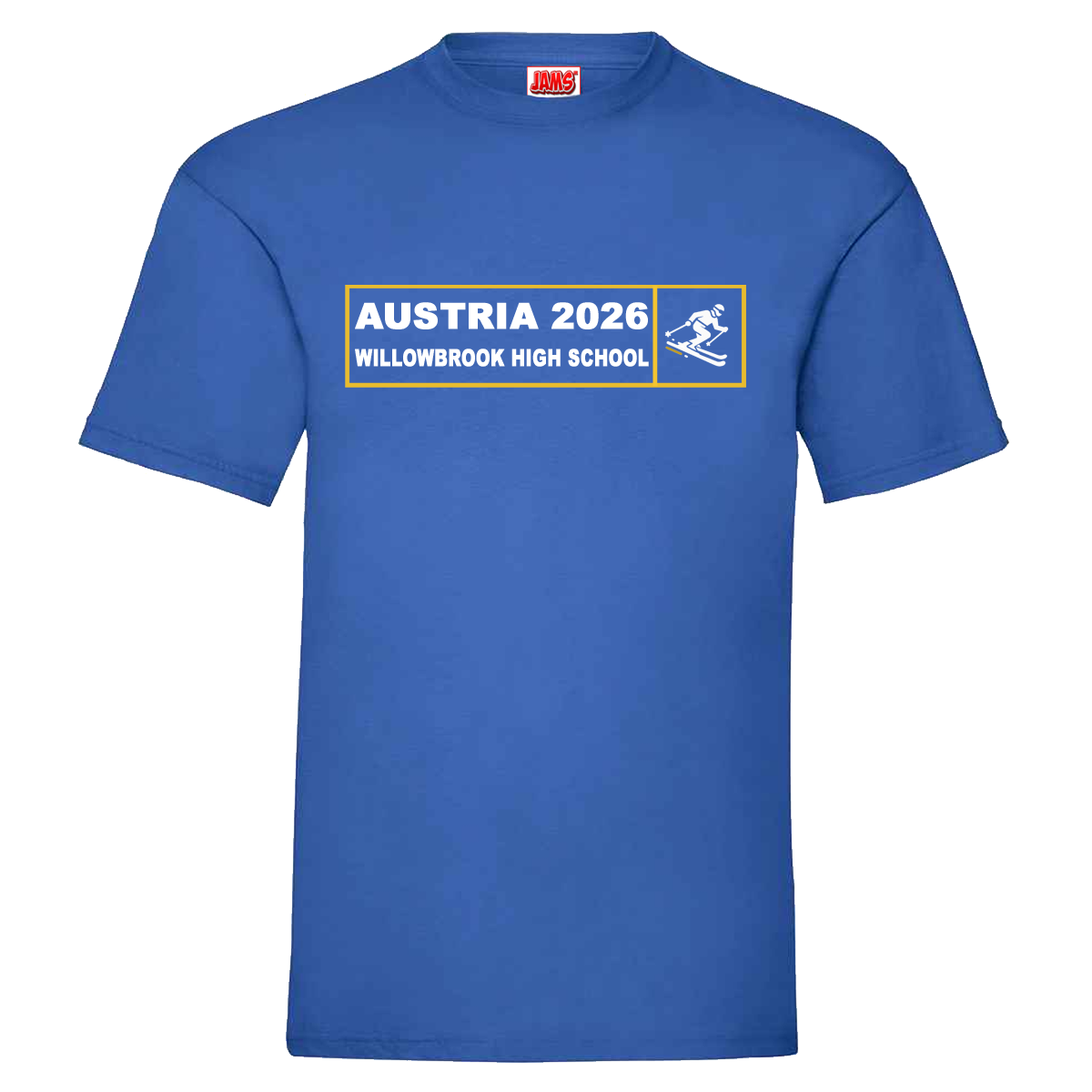 School Trip Ski T Shirt - Box Design
