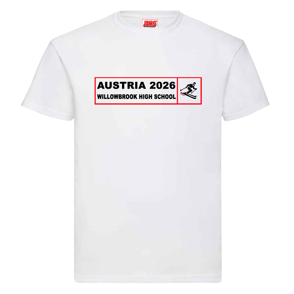 School Trip Ski T Shirt - Box Design