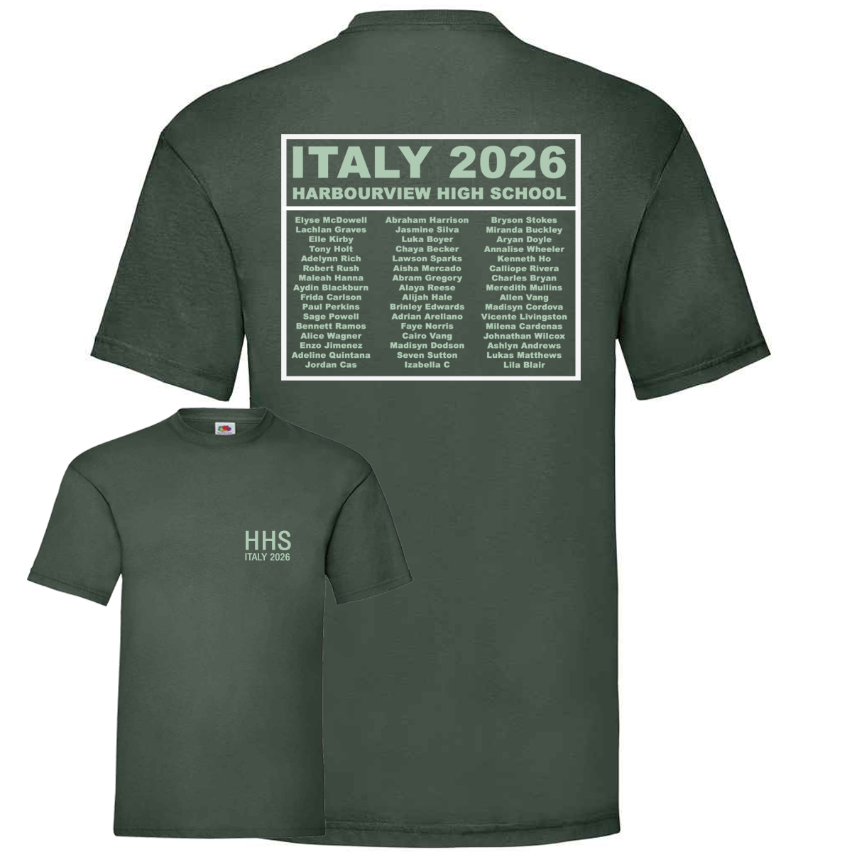 School Trip Box Design T Shirt