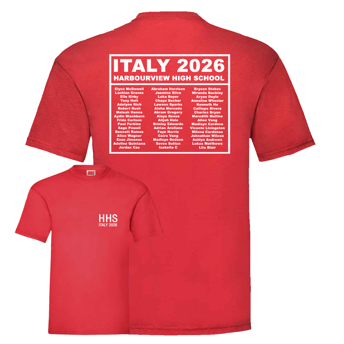 School Trip Box Design T Shirt