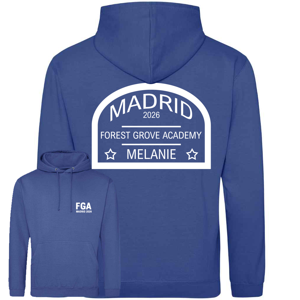 School Trip Arch Design Hoodie
