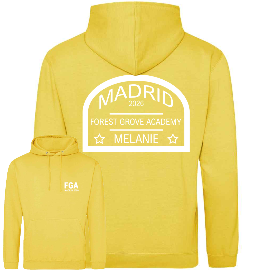 School Trip Arch Design Hoodie