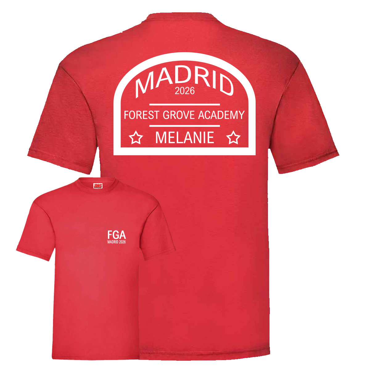 School Trip Arch Design T Shirt
