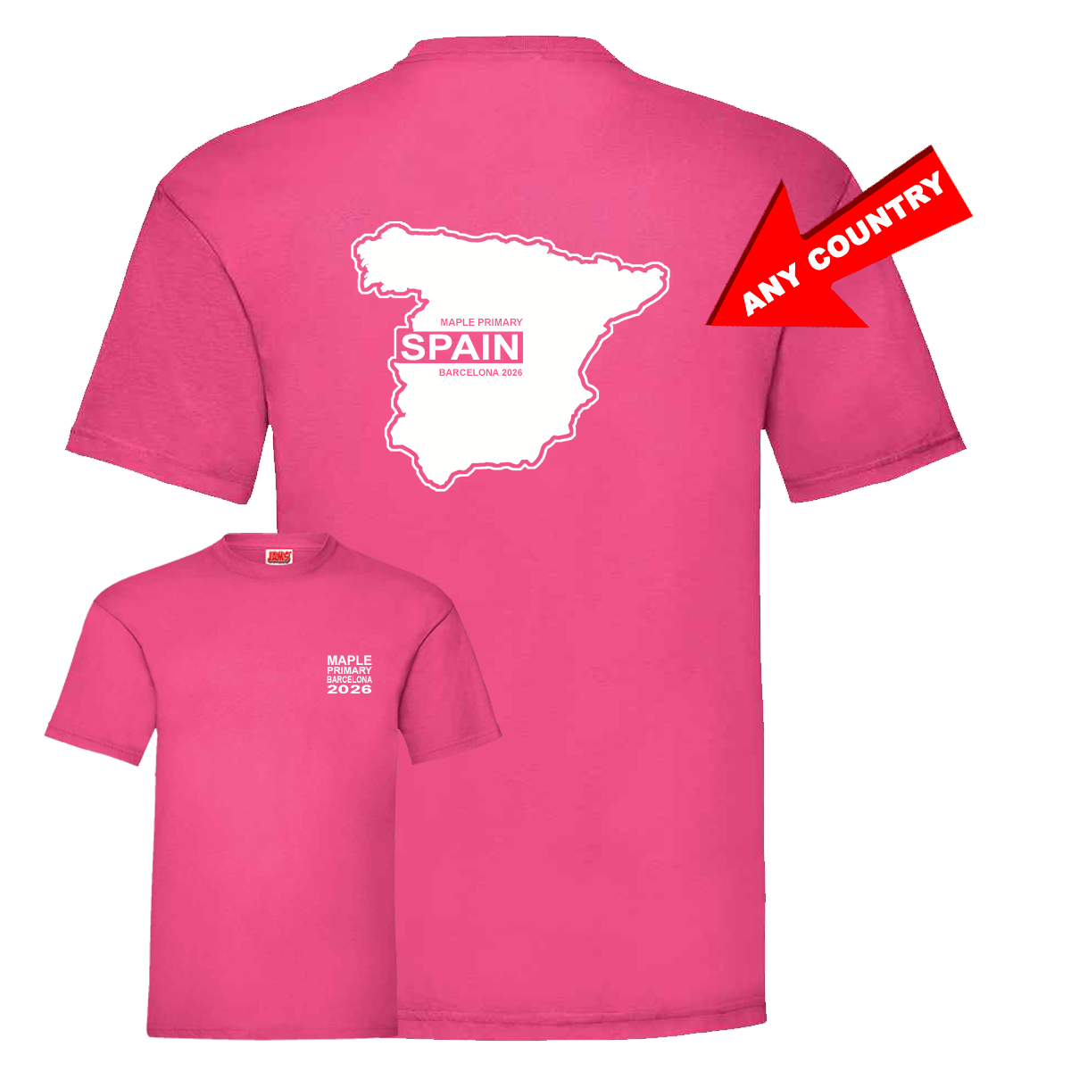 School Trip Country T Shirt