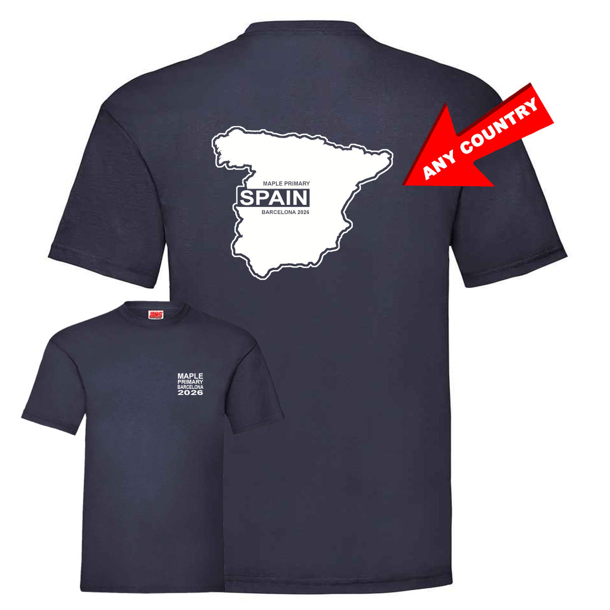 School Trip Country T Shirt