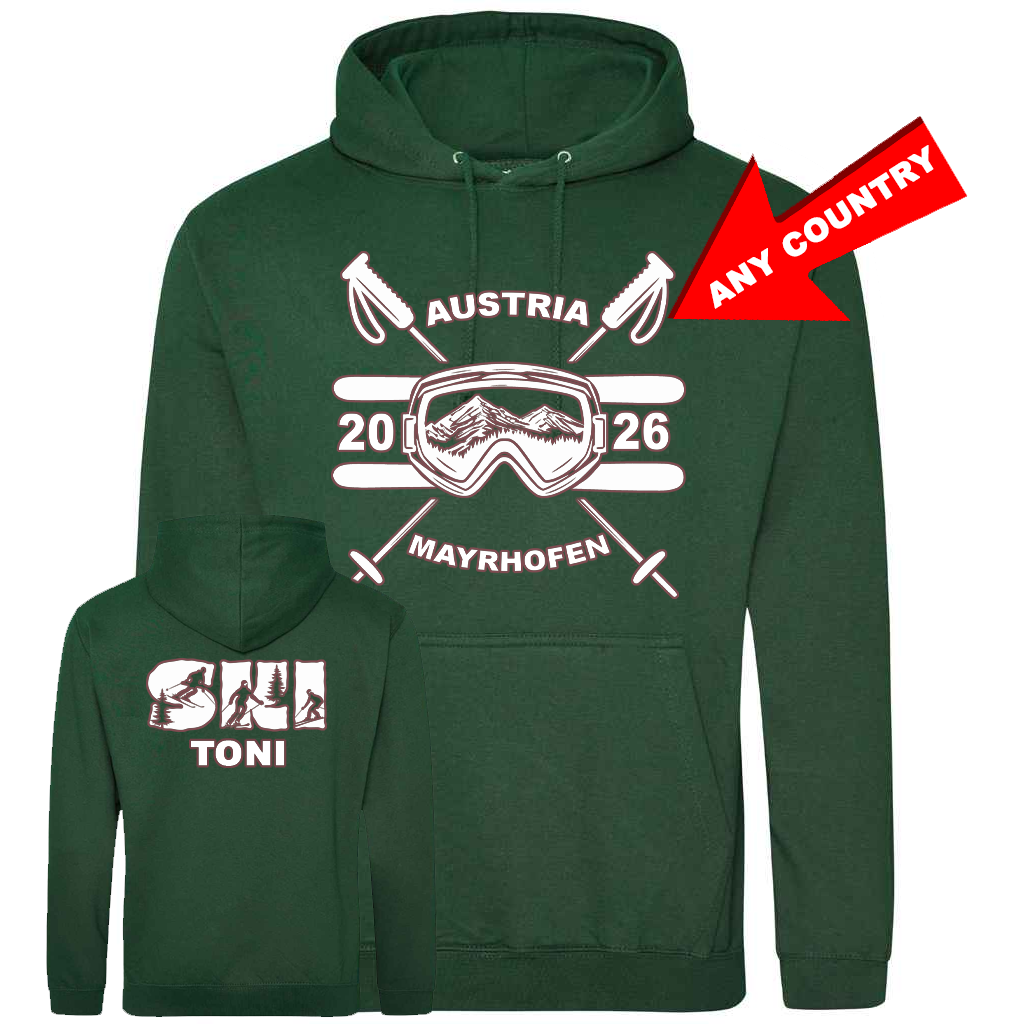 Ski Goggle Hoodie