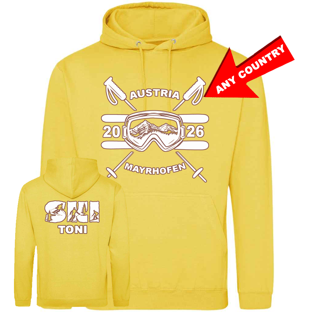 Ski Goggle Hoodie