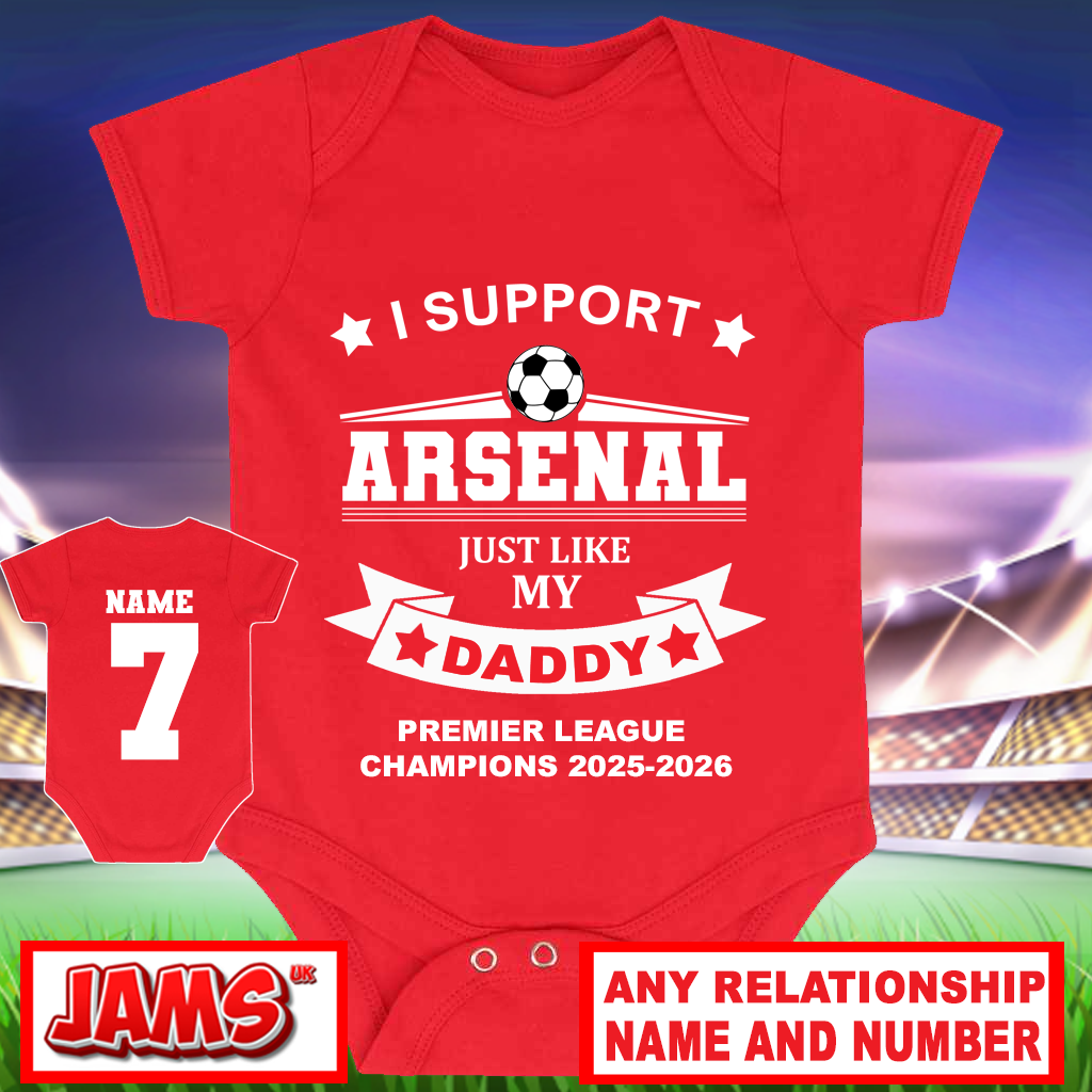 Arsenal Baby Grow