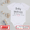 Baby Grow – Custom Name & Date Of Birth