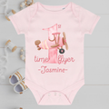 First Time Flyer Baby Grow Girls