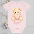 Teddy & Heart Baby Grow